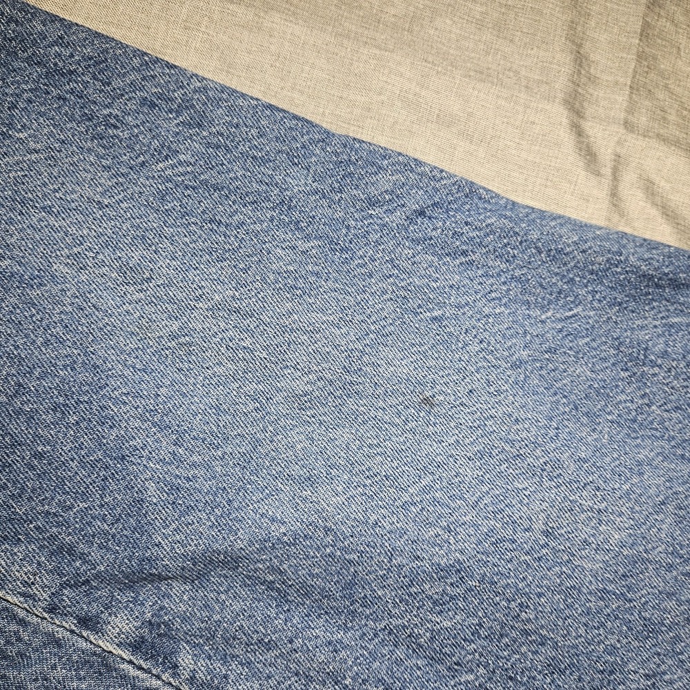 Vintage Rustler 0631 Mens Jeans 36x30 28" Hemmed Medium Wash Denim Made in USA - Picture 16 of 16